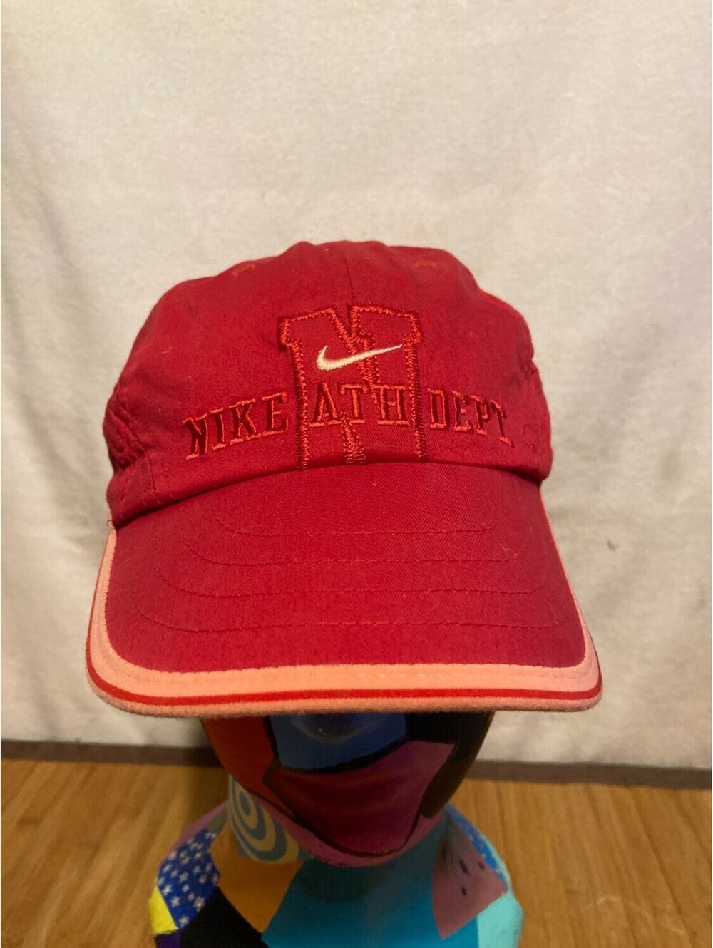 Nike Ath Dept hat baseball cap athletics OS Red Mens